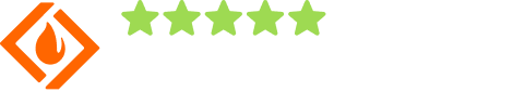 Sourceforge logo with 5 starts and text "4.6/5 on SourceForge (120+)"