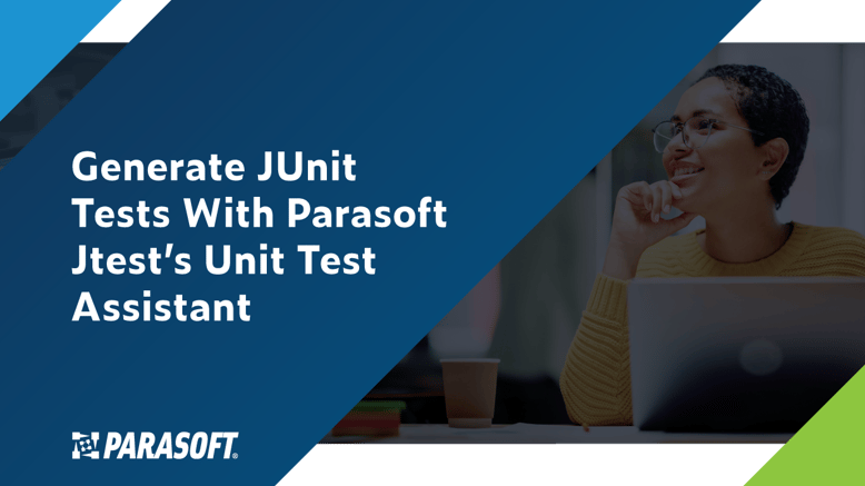 Generate JUnit Tests With Parasoft Jtest